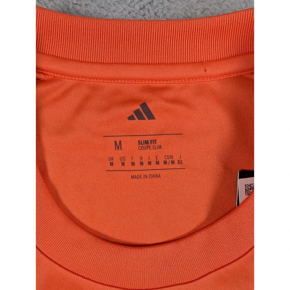Adidas Tiro 23 Goalkeeper Jersey Mens Medium Orange Soccer Long Sleeve KB5248